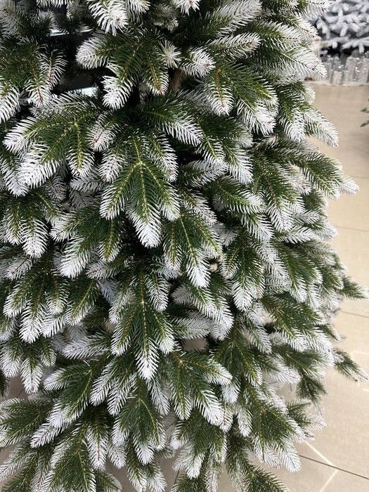 Швейцарська Зелена із білими кінчиками 210 см ЛШЗ-150 фото