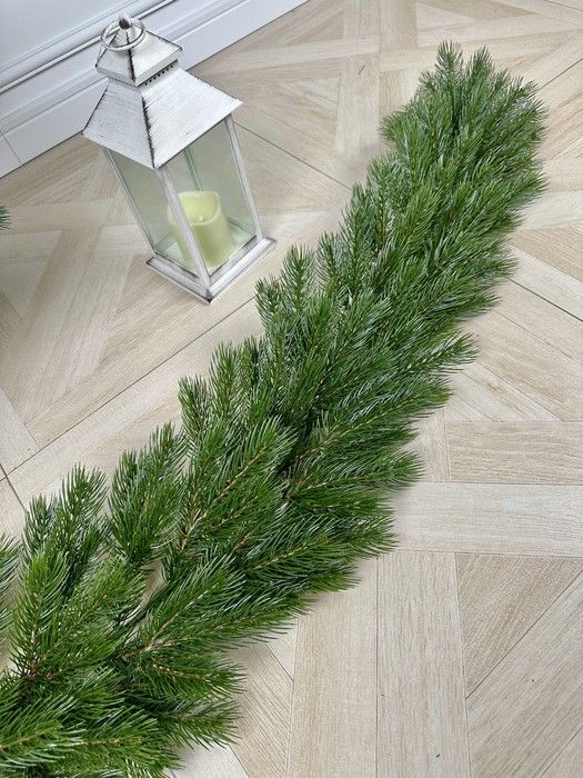 Гірлянда хвойна лита Pine mini 2 м оливково-зелена 823/200/GO фото