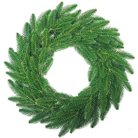 Вінок хвойний Classic литий d-40 см світло-зелений 212/40/LG фото